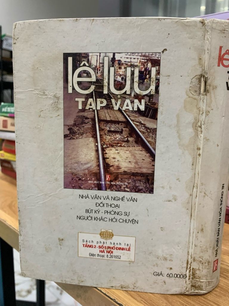 Lê lưu tạp văn-NXB văn hoá- thông tin - Ảnh thực tế 3