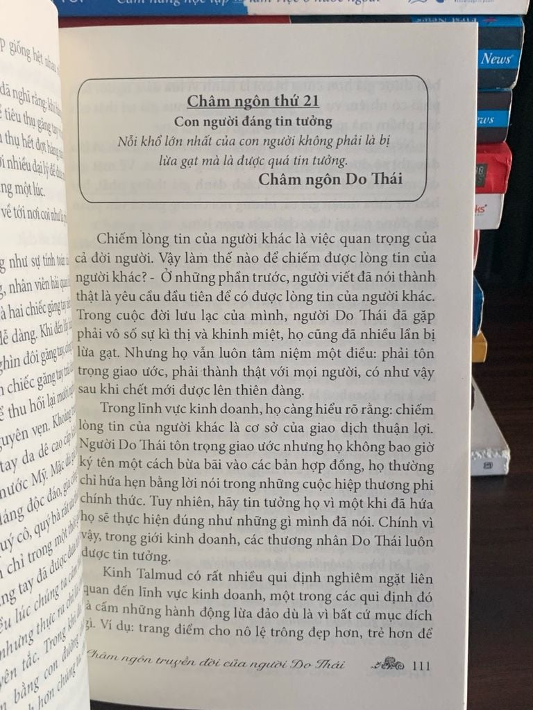 Châm ngôn truyền đời của người Do Thái – Không rõ tác giả - Ảnh thực tế 9
