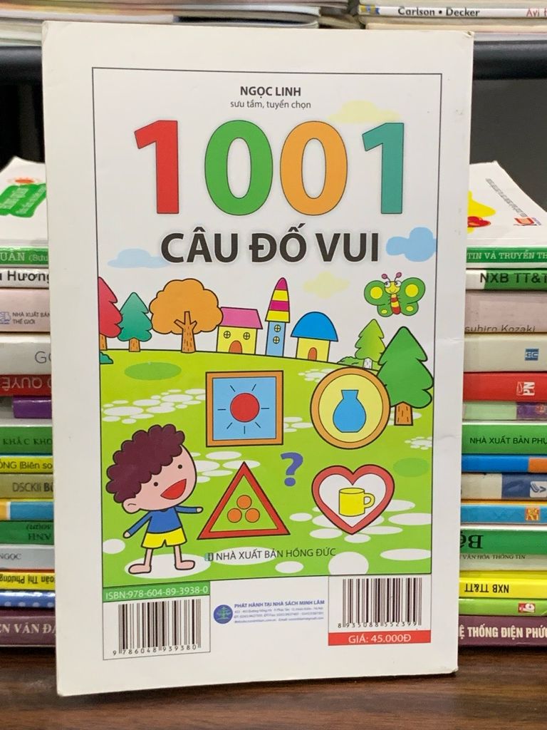 1001 câu đố vui – Ngọc Linh (sưu tầm, tuyển chọn) - Ảnh chụp thực tế