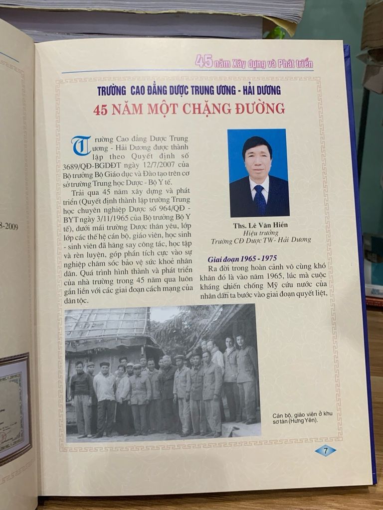 45 năm xây dựng và phát triển (1965-2010) - Ảnh thực tế 7