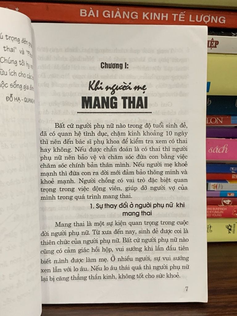 Chăm sóc phụ nữ khi mang thai- Đỗ Hạ, Quang Vinh - Ảnh thực tế 4
