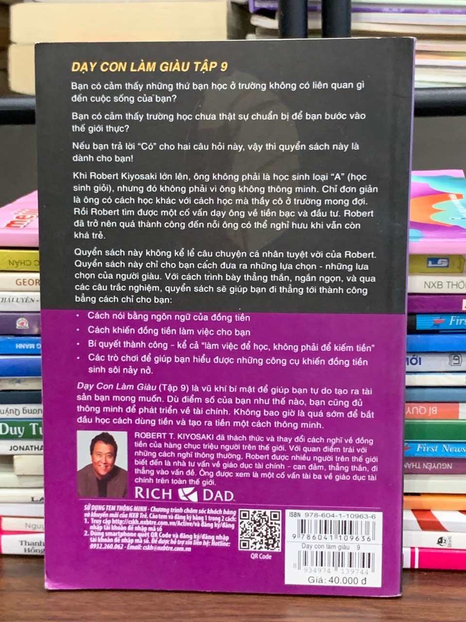 Ảnh sách Những bí mật về tiền bạc mà bạn không học ở nhà trường – Robert T. Kiyosaki