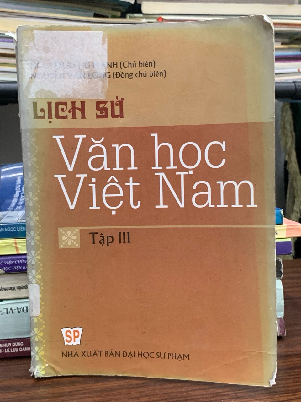 Lịch sử Văn học Việt Nam Tập 3: Giai đoạn 1900-1945 - Nguyễn Đăng Mạnh (chủ biên)