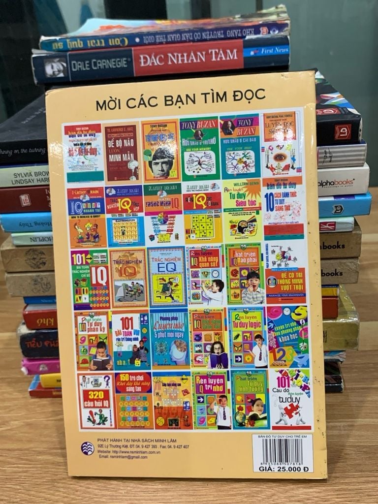 Bản đồ tư duy cho trẻ em – Tony Buzan - Ảnh chụp thực tế