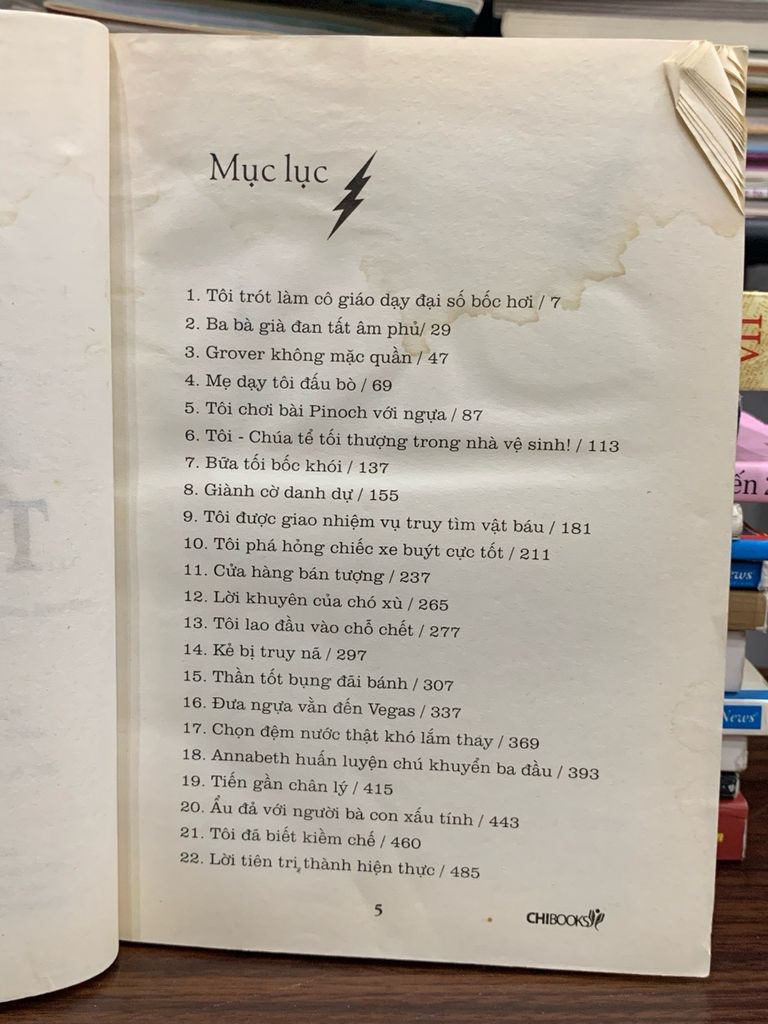 Kẻ cắp tia chớp (Percy Jackson and The Lightning Thief) — Rick Riordan - Ảnh thực tế 4