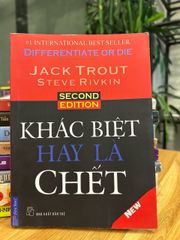 Khác biệt hay là chết (Differentiate or Die) – Jack Trout, Steve Rivkin - ảnh 1