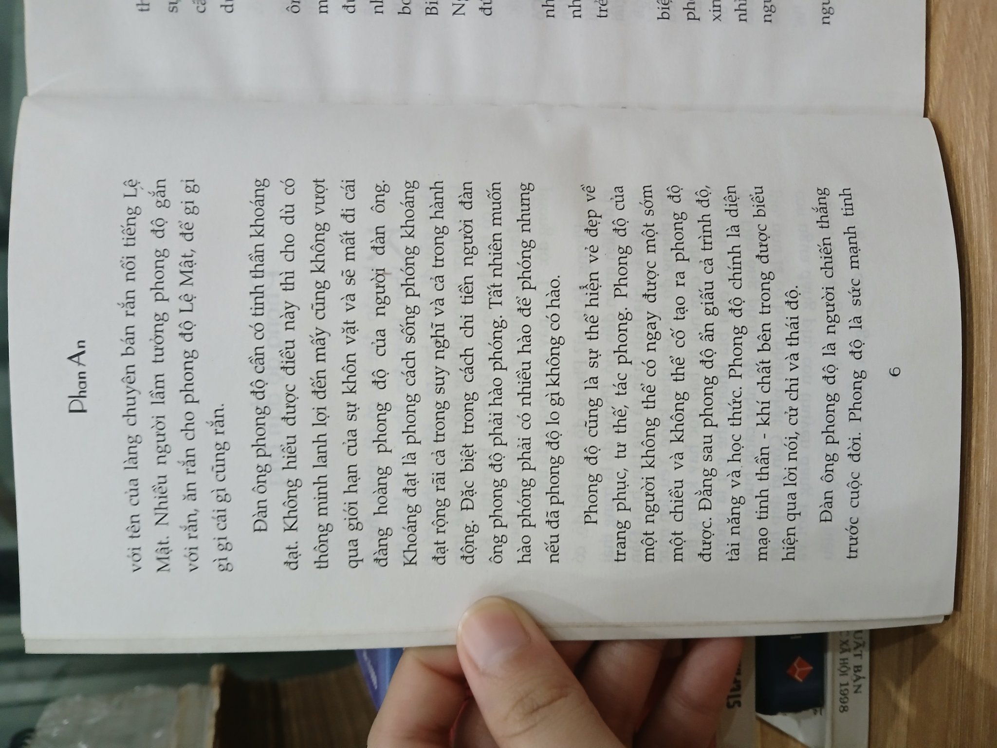 Phong Độ Đàn Ông (Phan An)