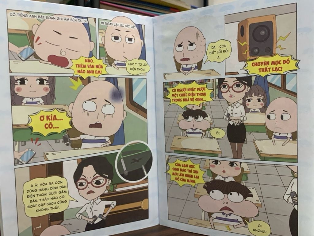 Khi mẹ tớ là đặc vụ ngầm(Truyện tranh lớp học xả stress) - Ảnh thực tế 5