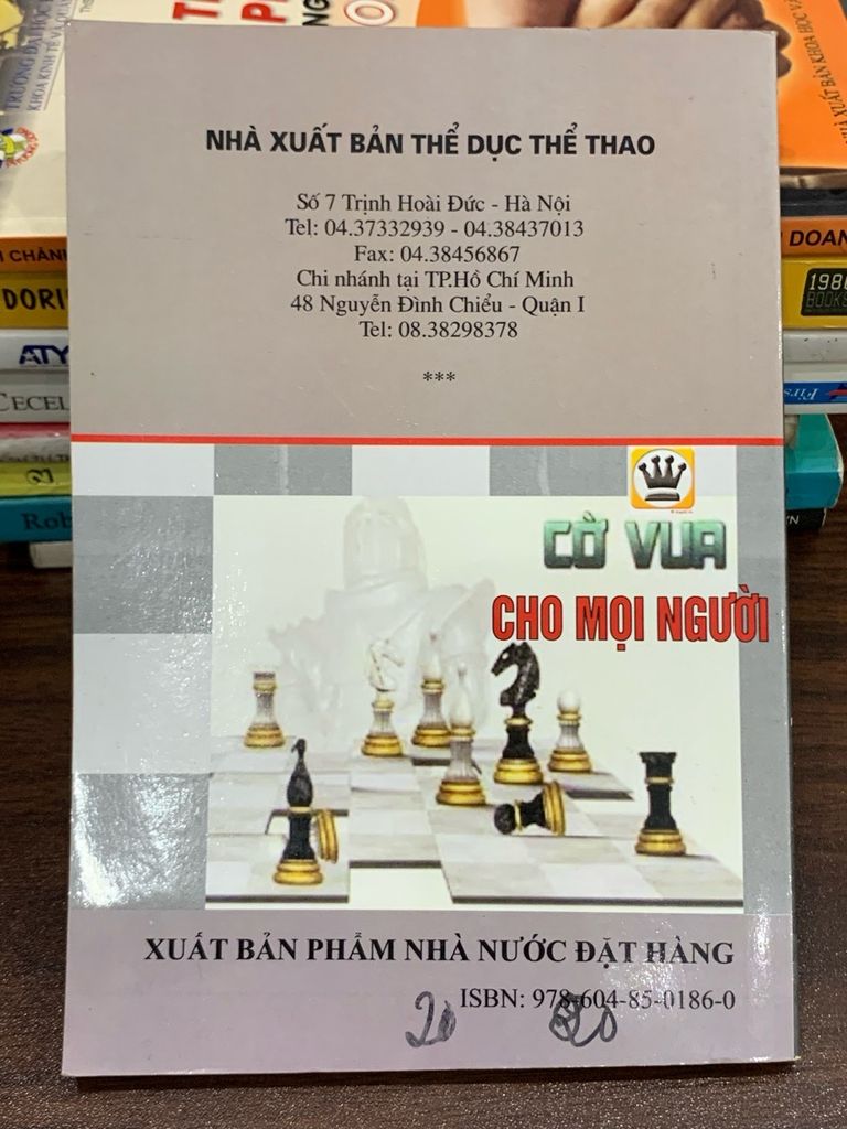 Cờ vua cho mọi người – Trịnh Chí Trung - Ảnh chụp thực tế