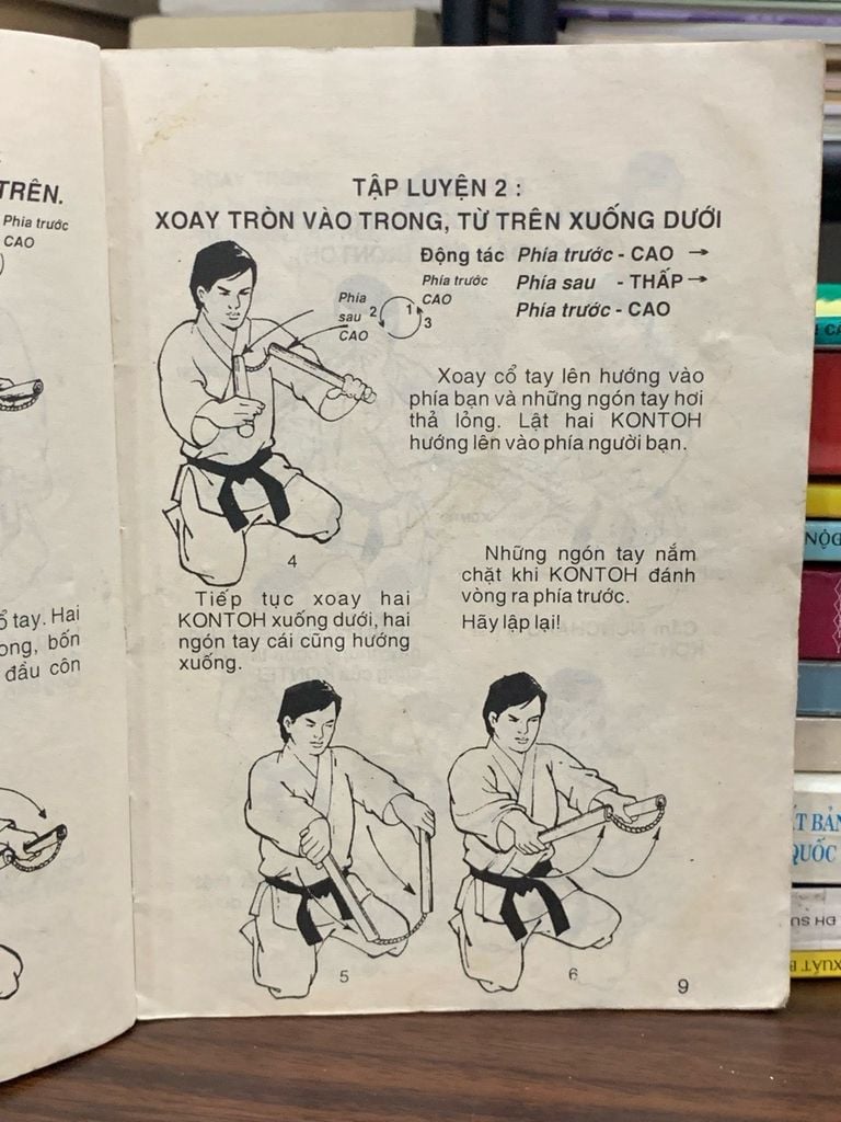 Tự luyện côn nhị khúc tập 1 - kỹ thuật cơ bản — (NXB Mũi Cà Mau) - Ảnh thực tế 4