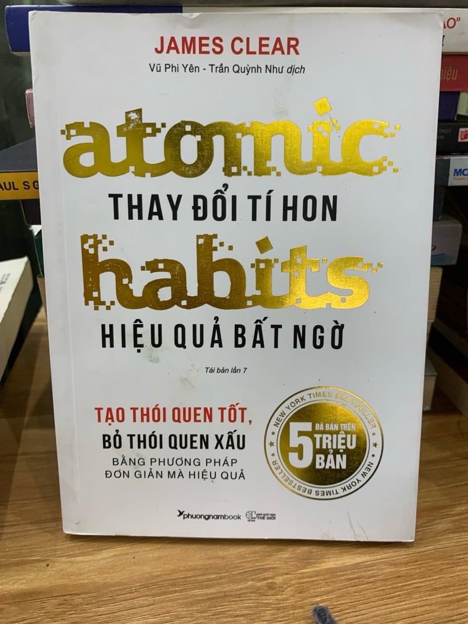 Thay đổi tí hon hiệu quả bất ngờ -James Clear