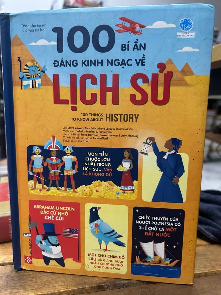 100 bí ẩn đáng kinh ngạc về Lịch Sử