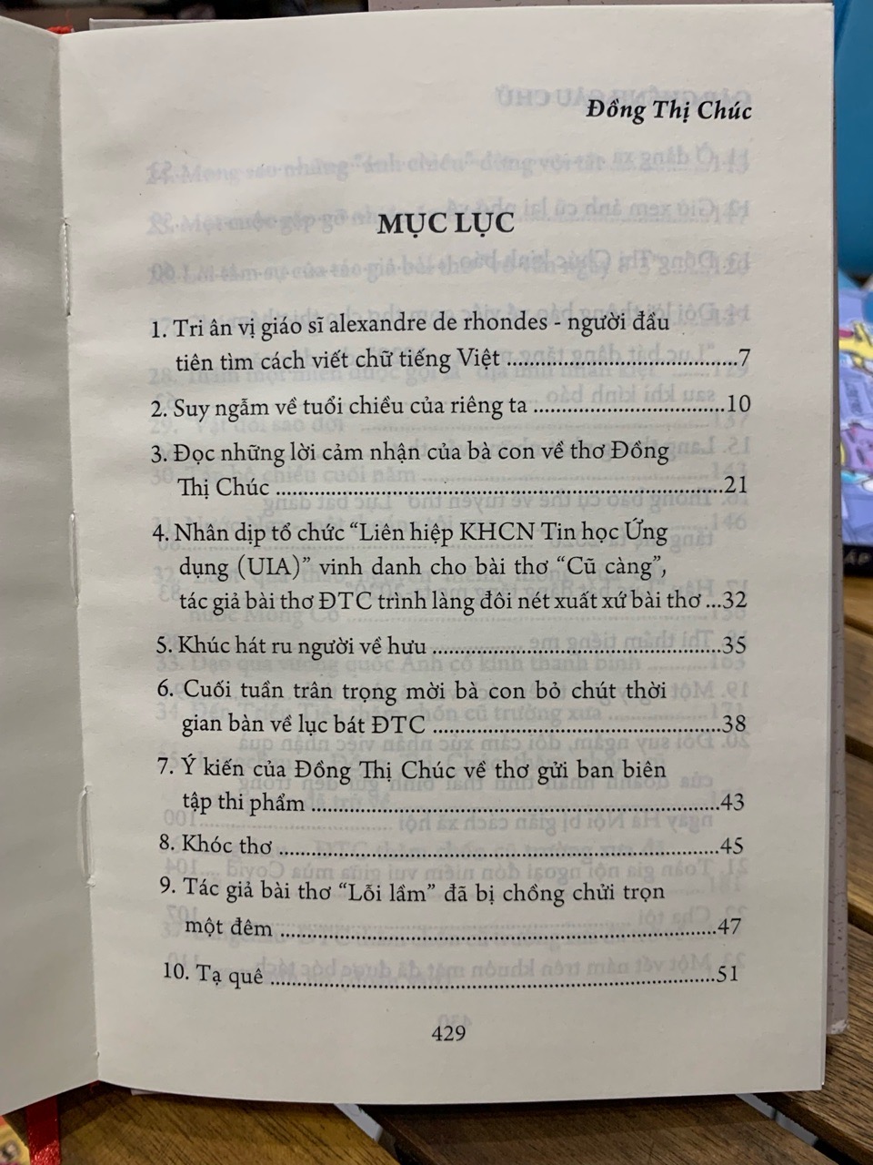 Gặp ghềnh câu chữ- Đồng Thị Chúc