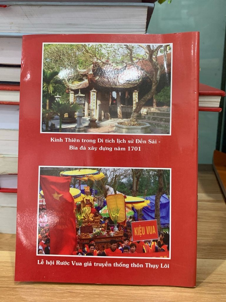 Di tích lịch sử đền sái và lễ hội rước vua giả truyền thống thôn Thụy lôi - Ảnh chụp thực tế