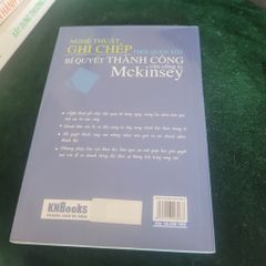 Nghệ thuật ghi chép, thói quen tốt bí quyết thành công của MCKINSEY - ảnh 2
