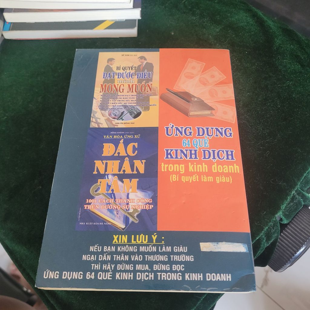 Ứng dụng 64 quẻ Kinh Dịch trong kinh doanh - Ảnh chụp thực tế