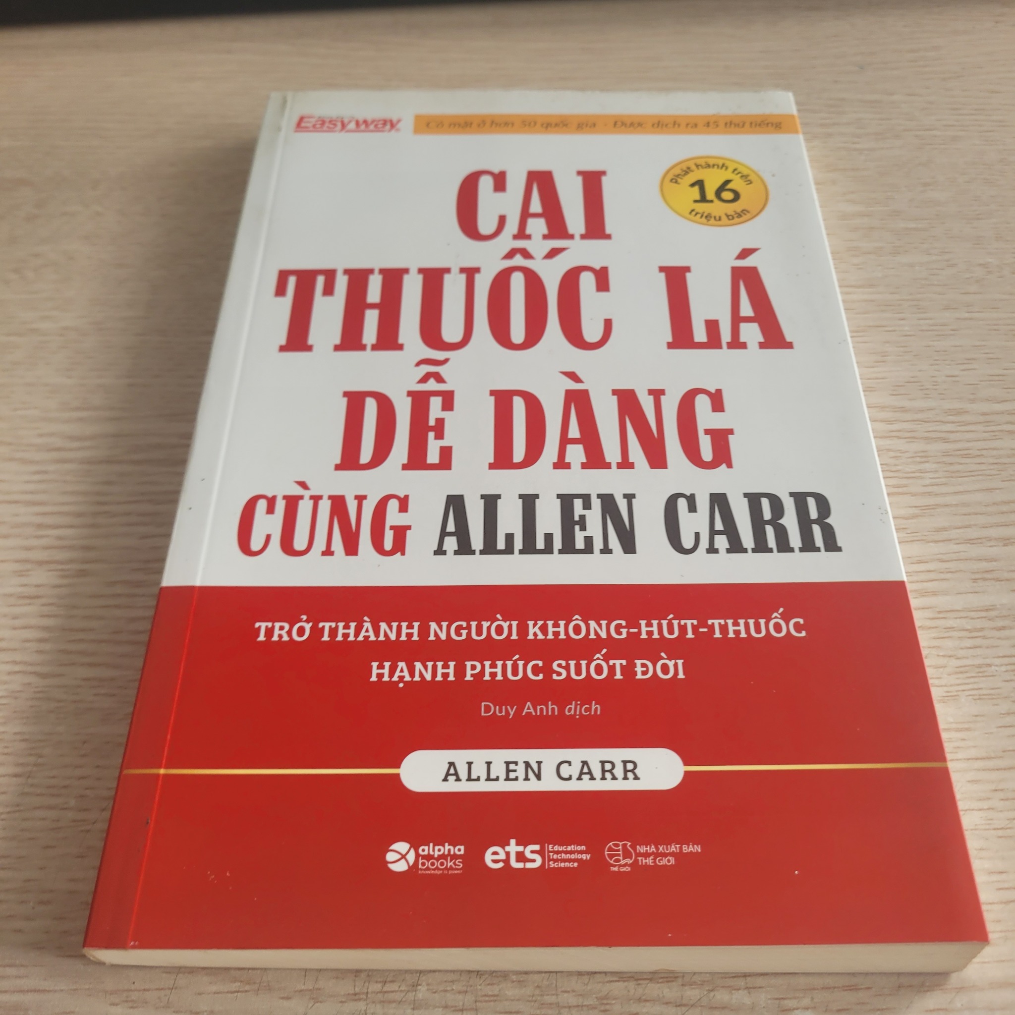 Allen Carr – Cai thuốc lá dễ dàng