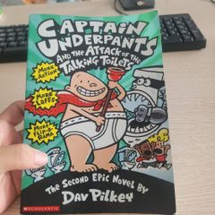 Captain Underpants and the Attack of the Talking Toilets Dav Pilkey - ảnh 1