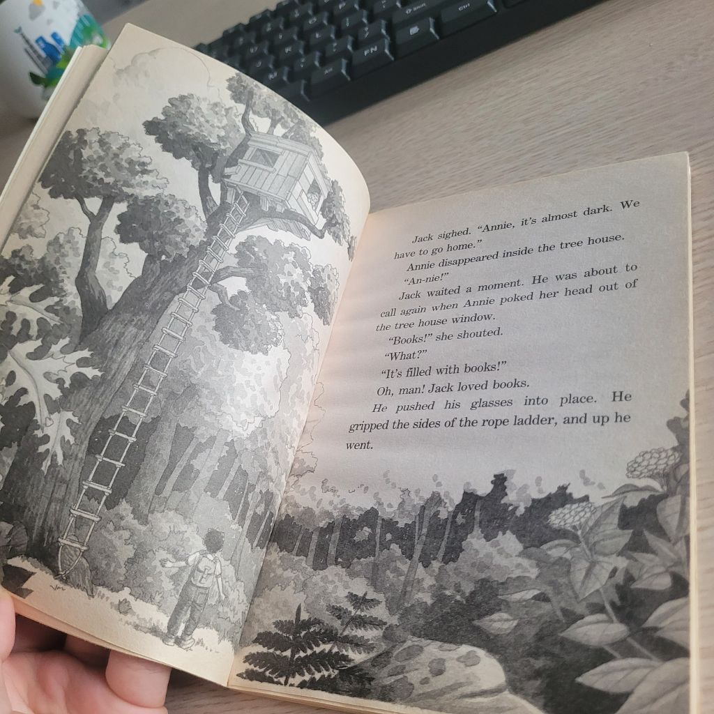 Dinosaurs Before Dark (Magic Tree House #1)  Mary Pope Osborne - Ảnh thực tế 5