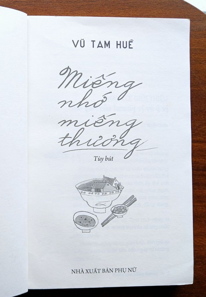 Miếng nhớ miếng thương - Vũ Tam Huệ - Ảnh thực tế 3