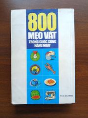800 mẹo vặt trong cuộc sống hàng ngày - Đới Trí Bình, Cát Lợi Bình (Chủ biên) - ảnh 2