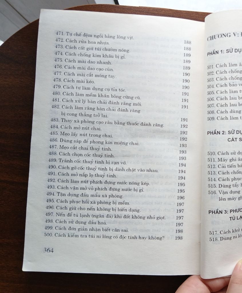 800 mẹo vặt trong cuộc sống hàng ngày - Đới Trí Bình, Cát Lợi Bình (Chủ biên) - Ảnh thực tế 10