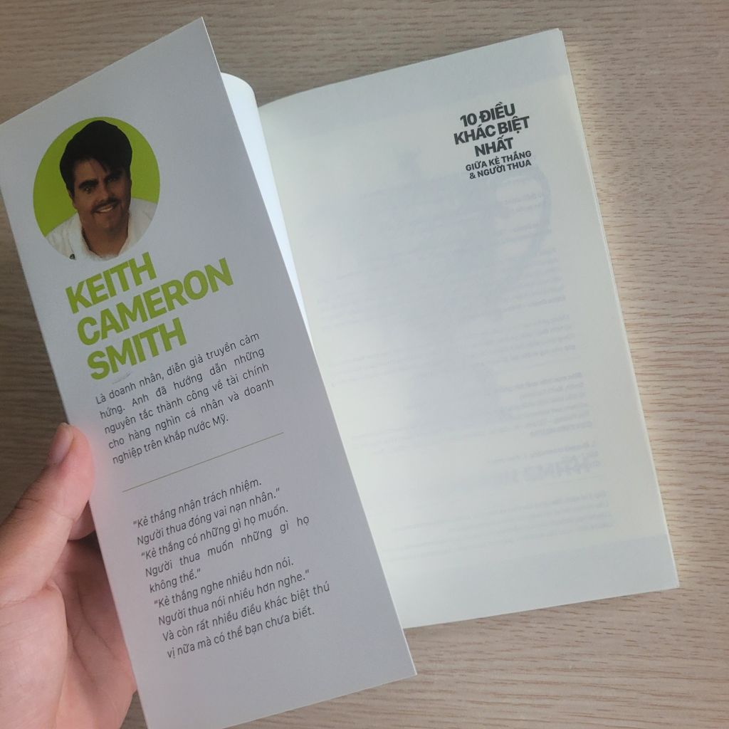 10 Điều Khác Biệt Nhất Giữa Kẻ Thắng & Người Thua – Keith Cameron Smith - Ảnh thực tế 3