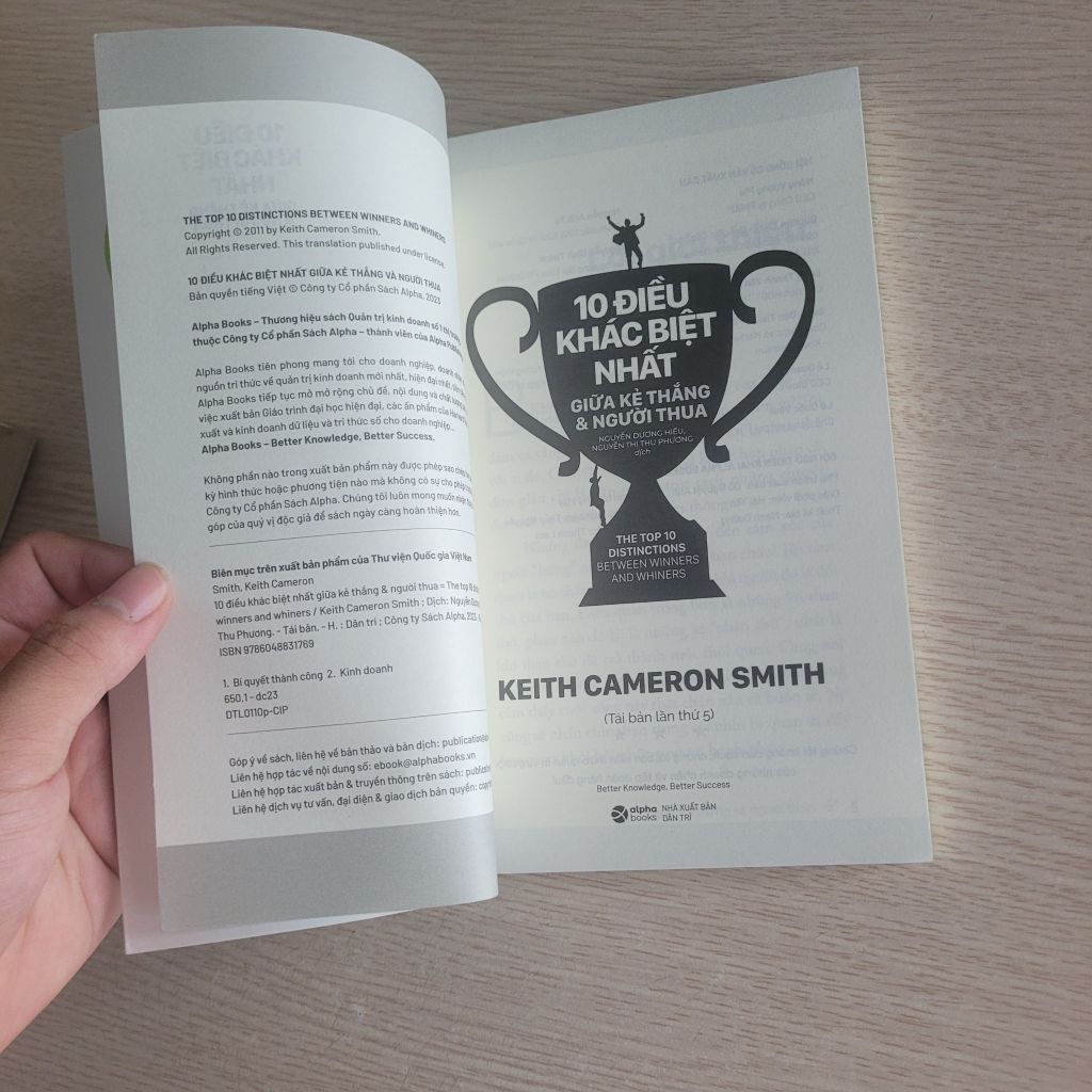 10 Điều Khác Biệt Nhất Giữa Kẻ Thắng & Người Thua – Keith Cameron Smith - Ảnh thực tế 4