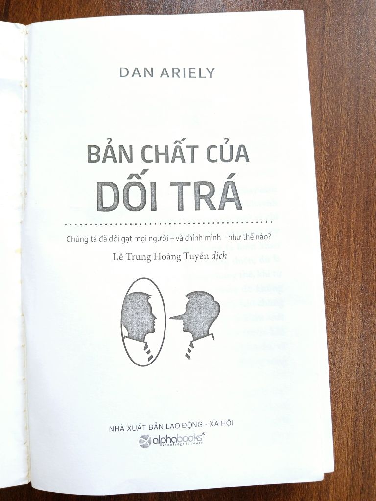 Bản Chất Của Dối Trá - Dan Ariely - Ảnh thực tế 6