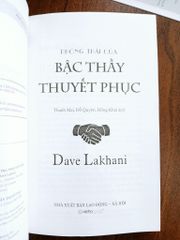 Phong Thái Của Bậc Thầy Thuyết Phục - Dave Lakhani - ảnh 5