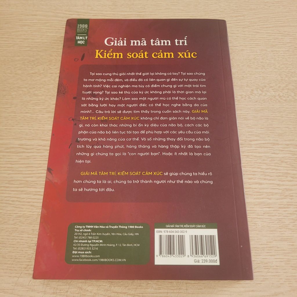 Giải mã tâm trí kiểm soát cảm xúc - David Eagleman - Ảnh chụp thực tế
