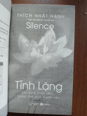 Tĩnh Lặng - Thích Nhất Hạnh - ảnh 5
