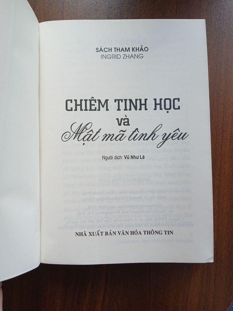 Chiêm tinh học & mật mã tình yêu - Ingrid Zhang - Ảnh thực tế 6