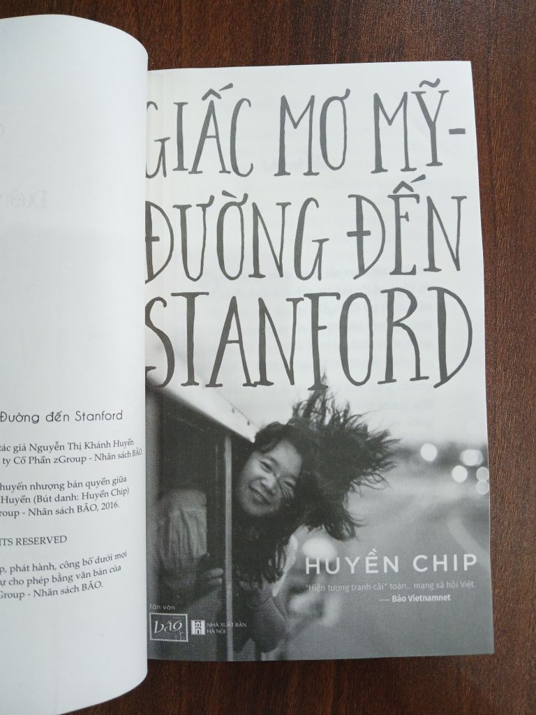 Giấc mơ Mỹ - Đường đến Stanford<br>Huyền Chip - Ảnh thực tế 6