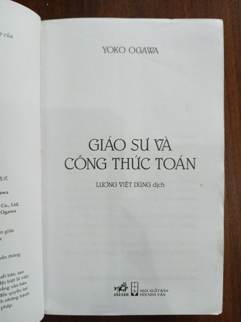 Giáo sư và công thức toán (The Housekeeper and the Professor)<br>Yoko Ogawa - Ảnh thực tế 8
