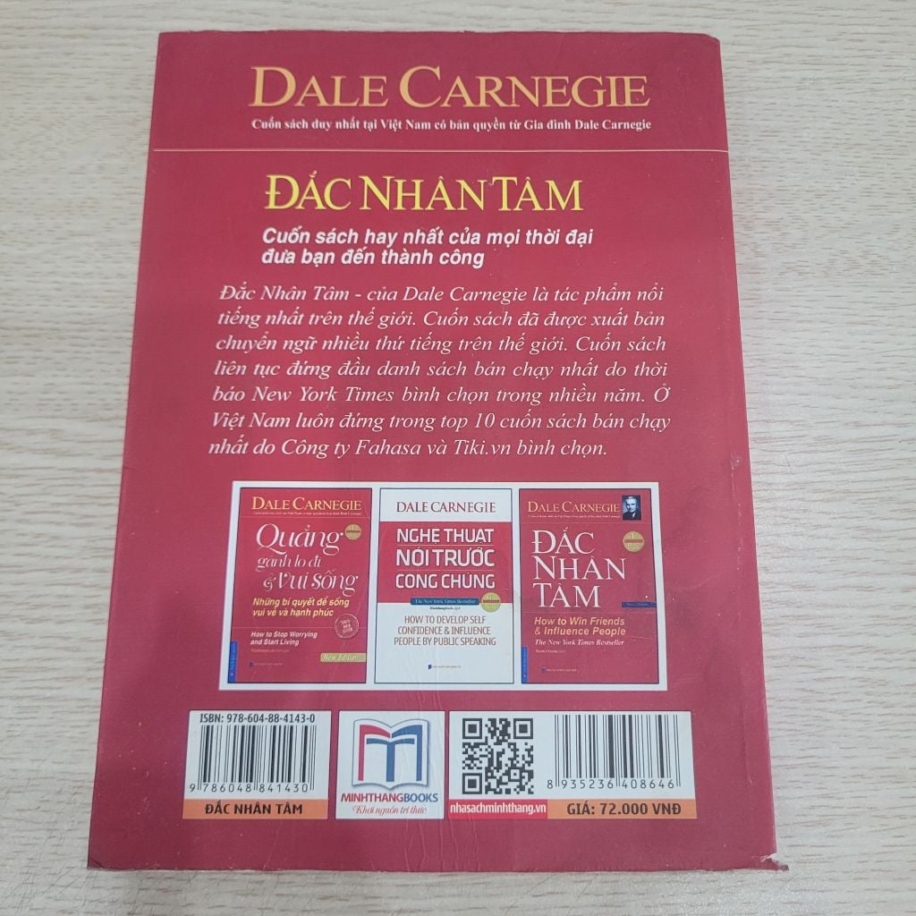Đắc Nhân Tâm - Dale Carnegie - Ảnh chụp thực tế