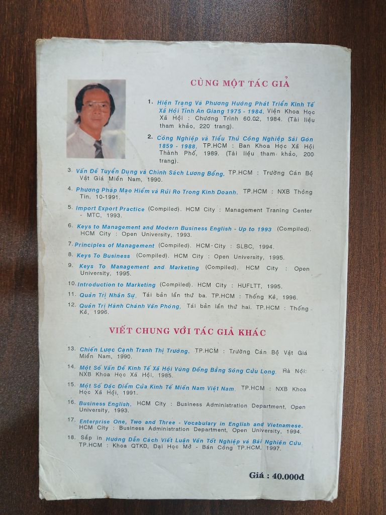 Quản trị nhân sự<br>Nguyễn Hữu Thân - Ảnh chụp thực tế