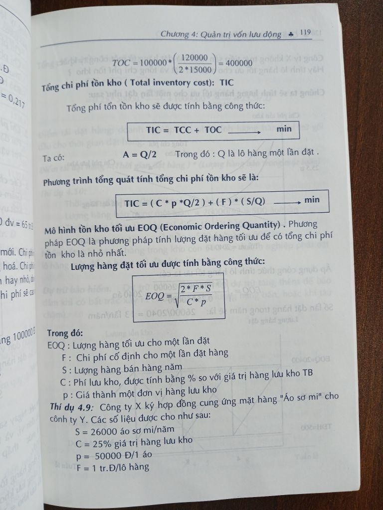 Quản trị tài chính căn bản TS. Nguyễn Quang Thu - Ảnh thực tế 7