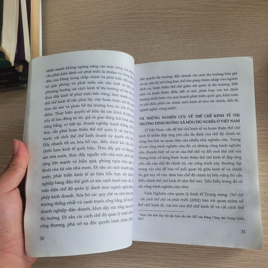 Thể chế kinh tế Việt Nam theo hướng phát triển bền vững chế độ chính trị<br>PGS. TS. Lê Quốc Lý (Chủ biên) - Ảnh thực tế 5