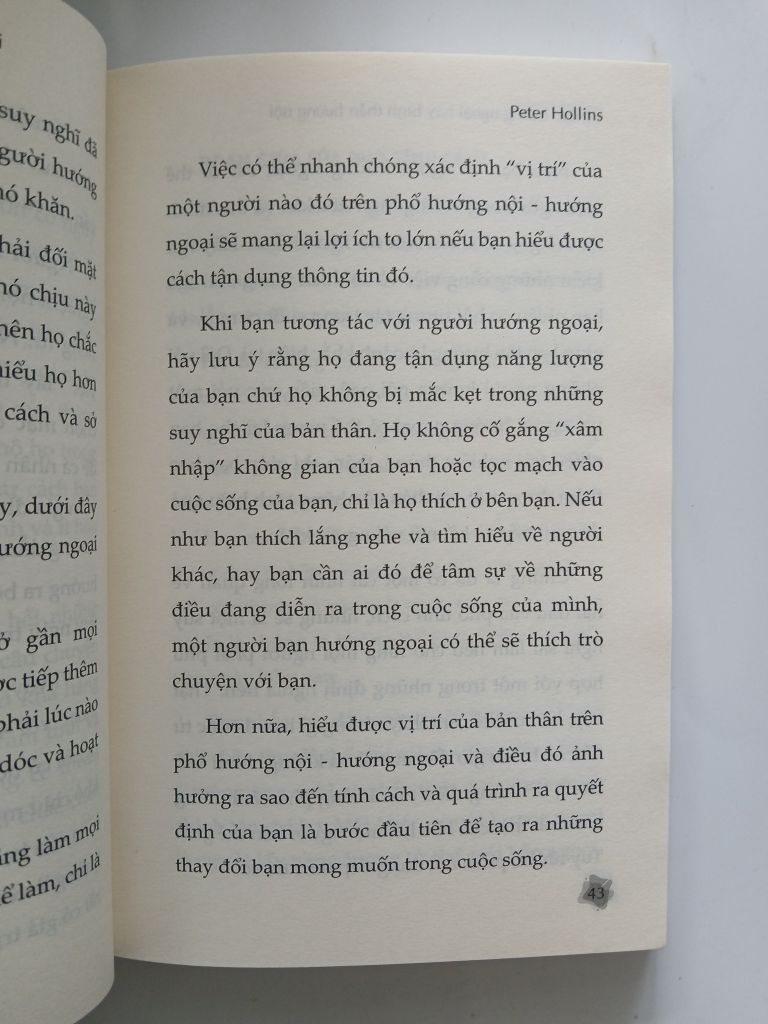 Cô độc hướng ngoại hay bình thản hướng nội - Peter Hollins - Ảnh thực tế 7