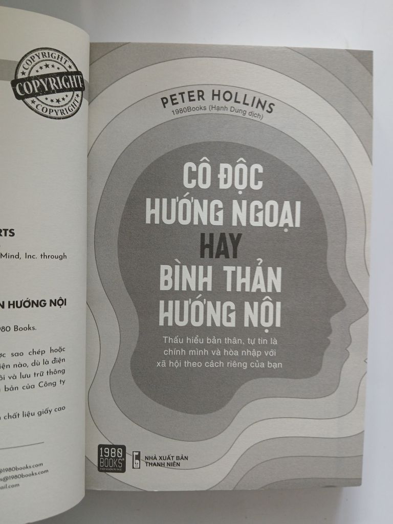 Cô độc hướng ngoại hay bình thản hướng nội - Peter Hollins - Ảnh thực tế 9