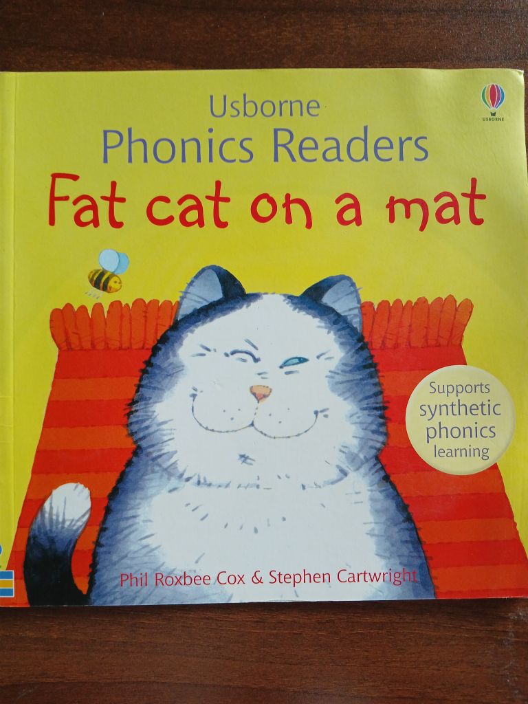 Usborne Phonics Readers: Fat cat on a mat - Phil Roxbee Cox & Stephen Cartwright
