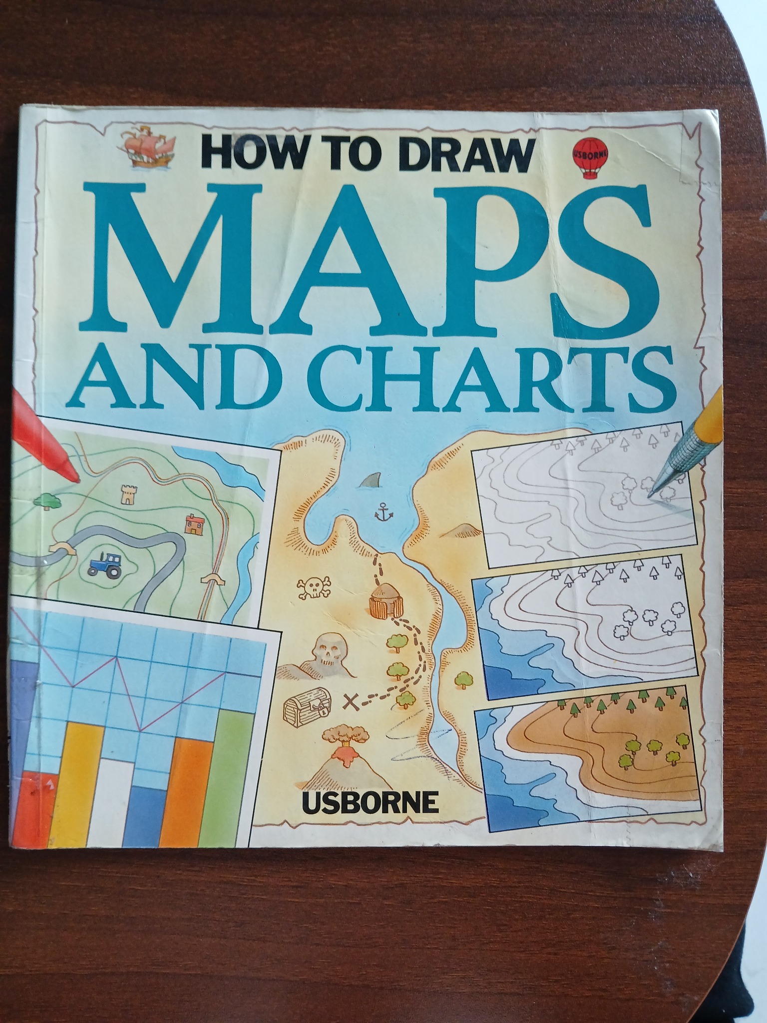 How to Draw Maps and Charts - Published by Usborne