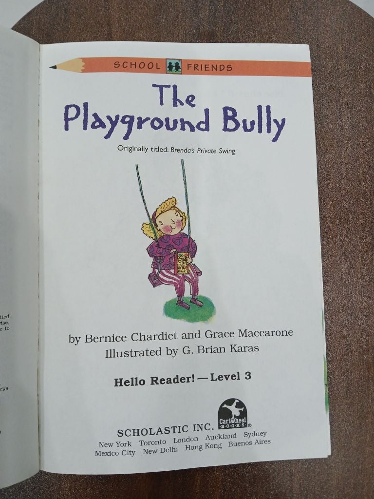 The Playground Bully - Bernice Chardiet, Grace Maccarone & G. Brian Karas - Ảnh thực tế 5