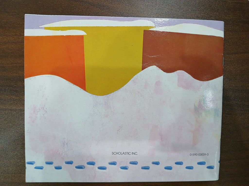 The Snowy Day - Ezra Jack Keats - Ảnh chụp thực tế