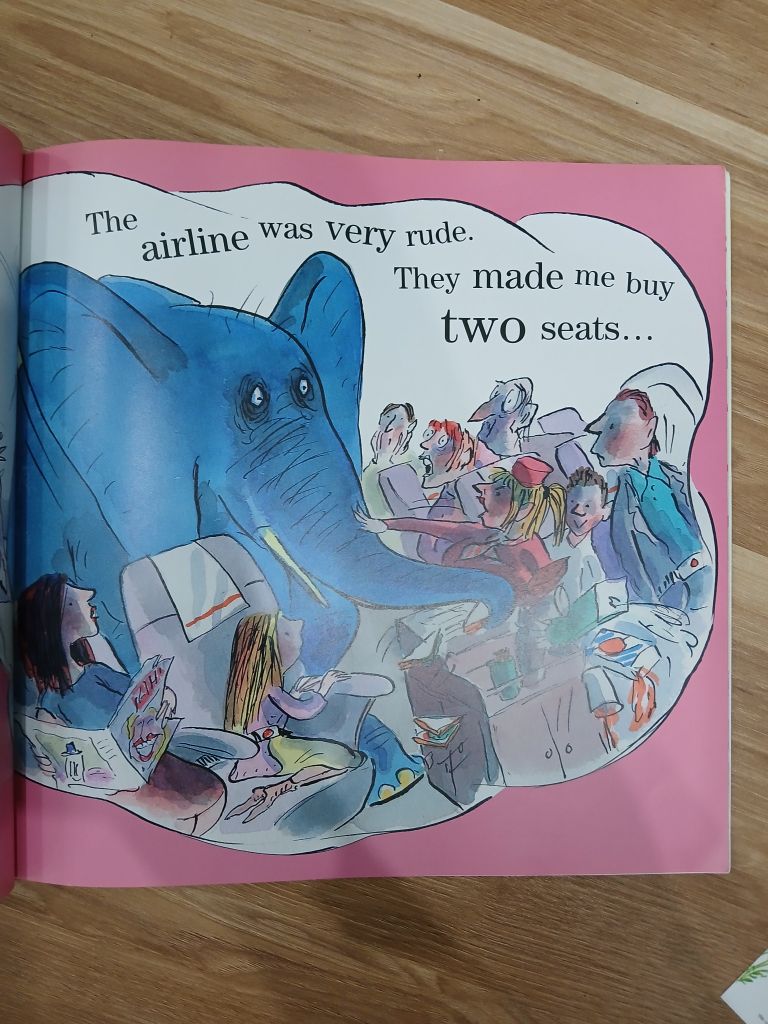 The Slightly Annoying Elephant - David Walliams & Tony Ross - Ảnh thực tế 7