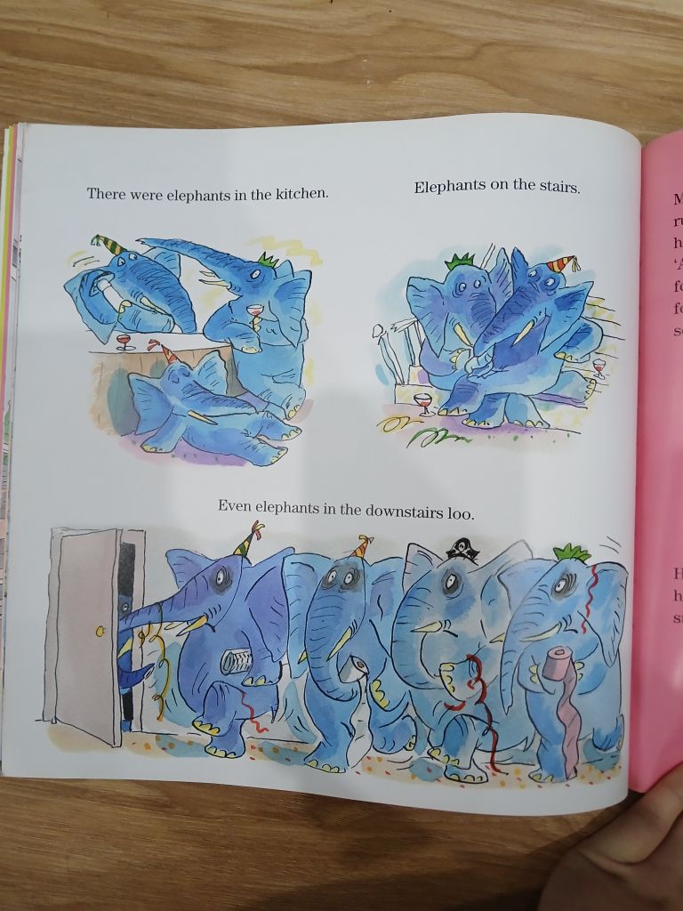The Slightly Annoying Elephant - David Walliams & Tony Ross - Ảnh thực tế 9