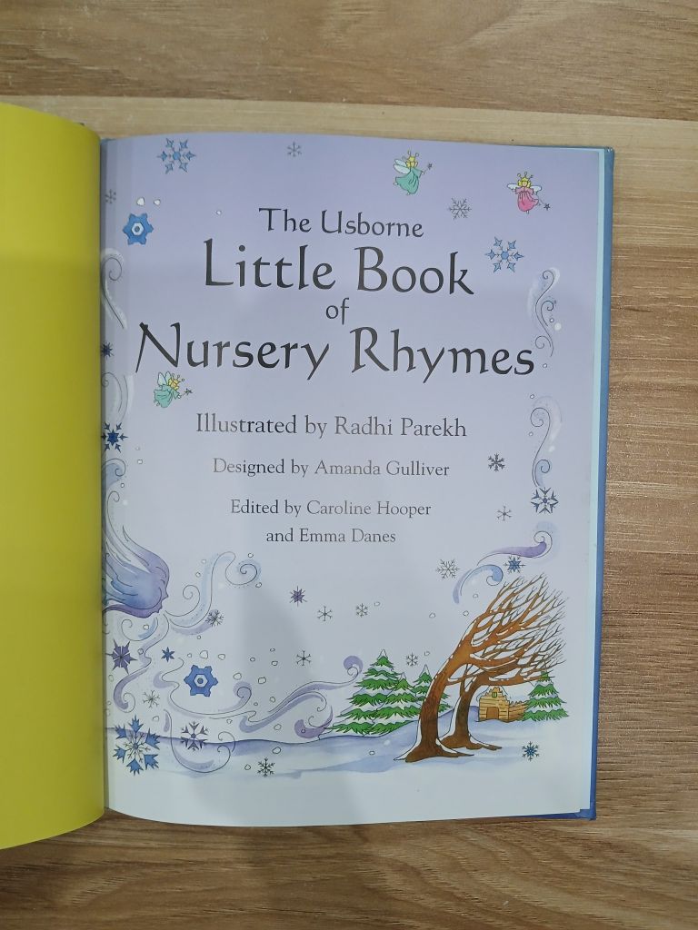 The Usborne Little Book of Nursery Rhymes  Various (Illustrated by Jo Litchfield) - Ảnh thực tế 6