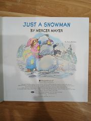 Just a Snowman - Mercer Mayer - ảnh 5