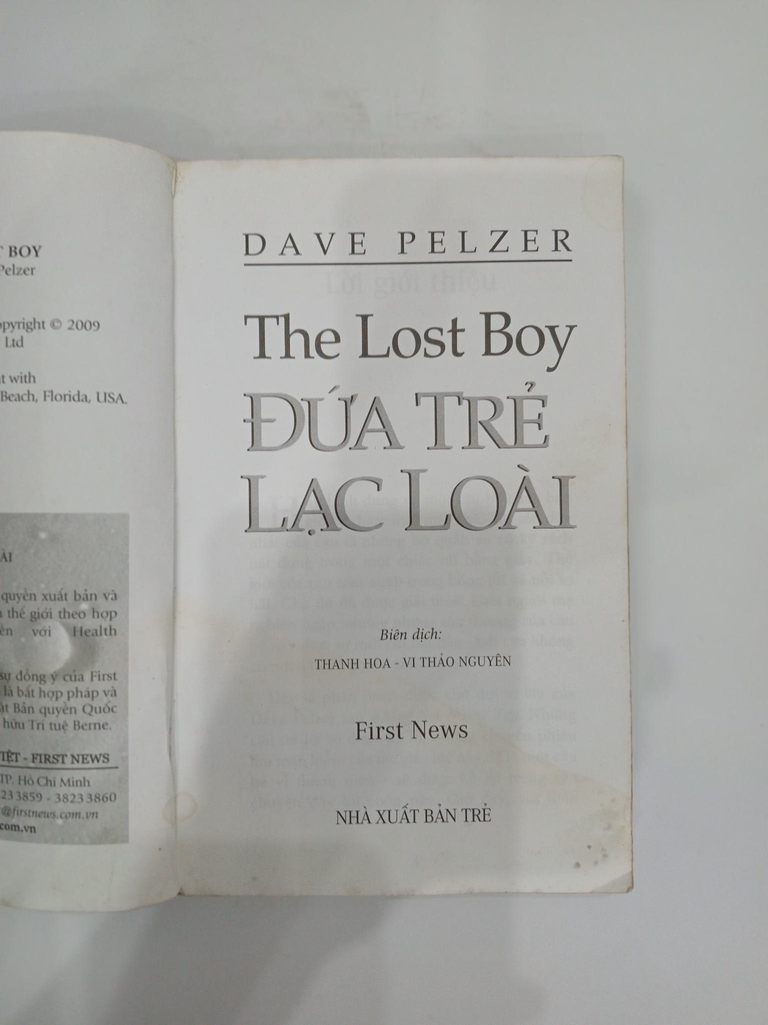 Đứa Trẻ Lạc Loài - Dave Pelzer